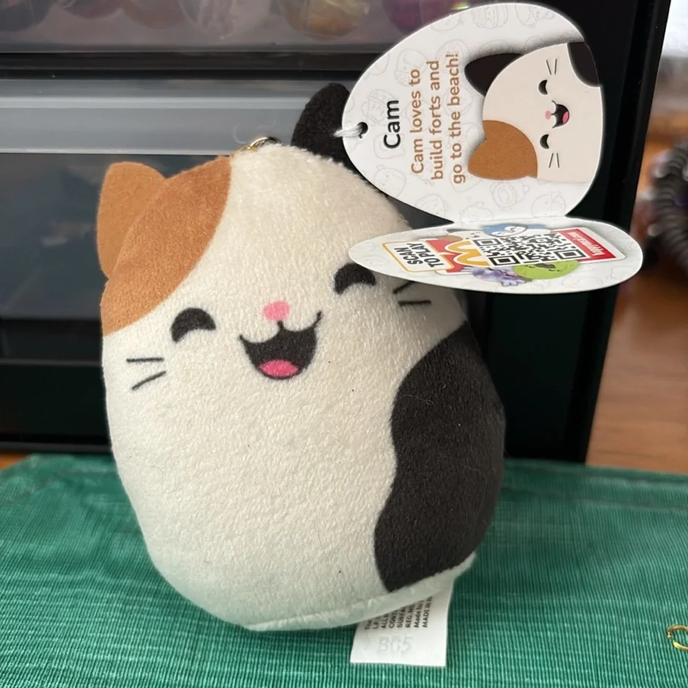 🟢 Mcdonald's 2025 Squishmallows Happy Meal Plush Toy Cam